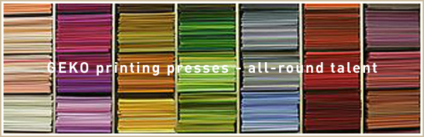 GEKO printing presses